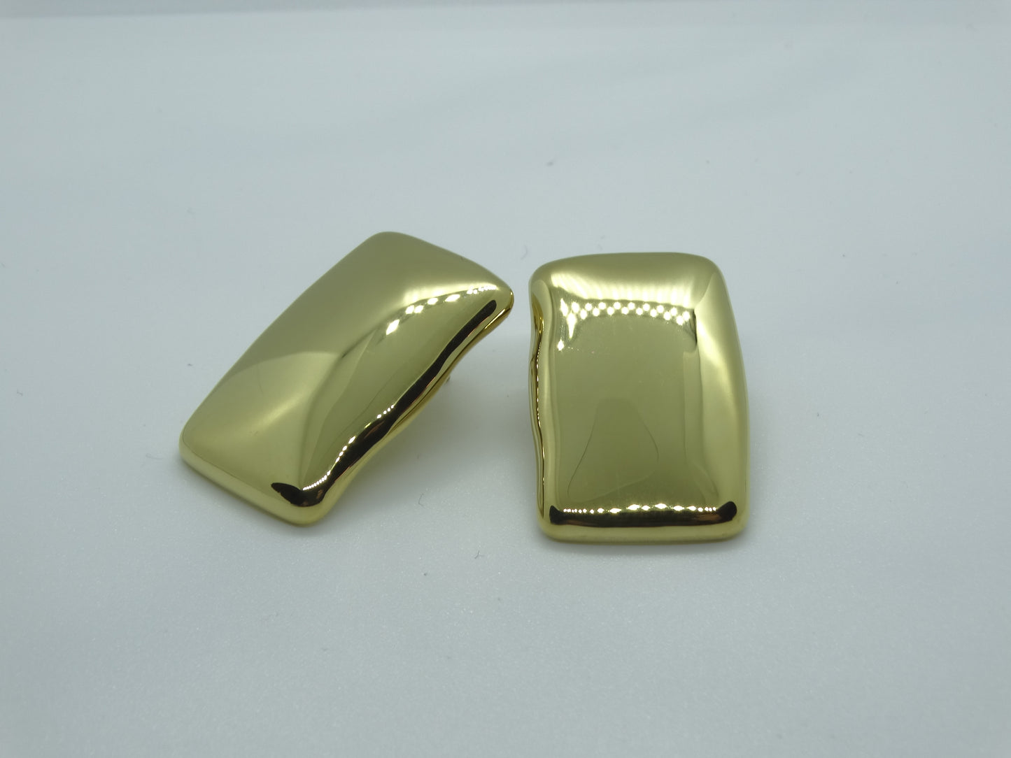 Χρυσά Σκουλαρίκια Καθρέφτες