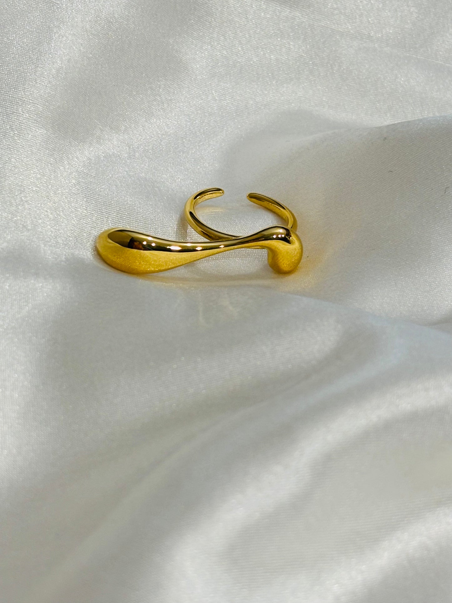 Annais Δαχτυλίδι – Ιδιαίτερος Σχεδιασμός, Ρυθμιζόμενο, σε Ασημί & Χρυσό