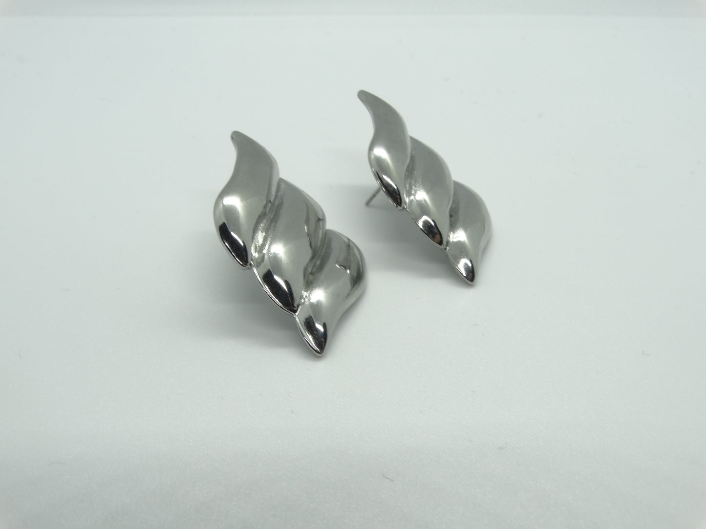 Wings Silver Σκουλαρίκια σε σχήμα Φτερό