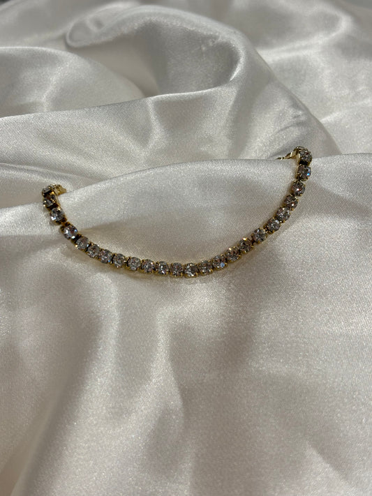 Estella Βραχιόλι με Ζιργκόν – Λαμπερό & Διαχρονικό σε Χρυσό & Ασημί