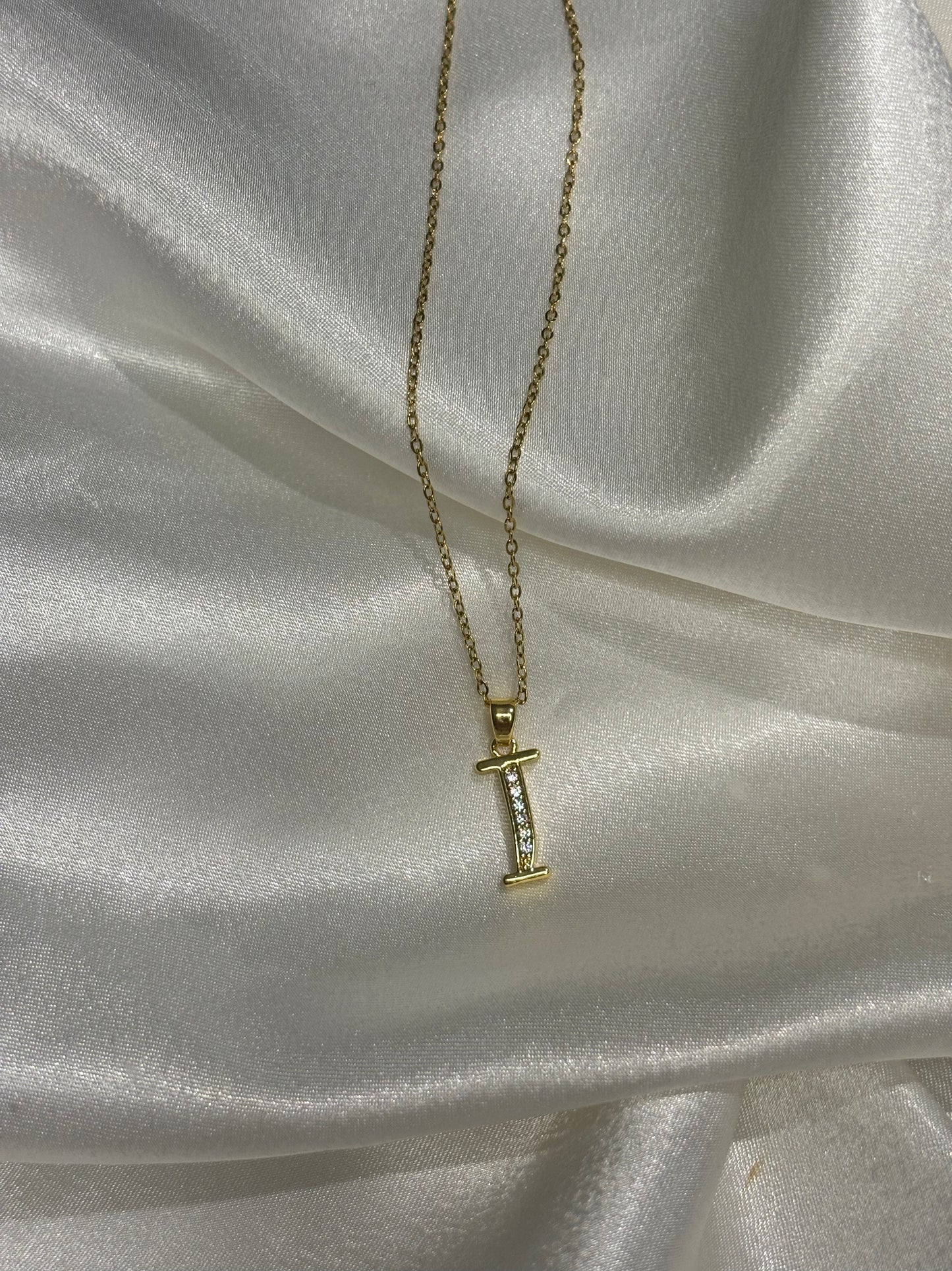 Monograms Χρυσή Αλυσίδα με Μονόγραμμα & Ζιργκόν – Προσωποποιημένο Κολιέ